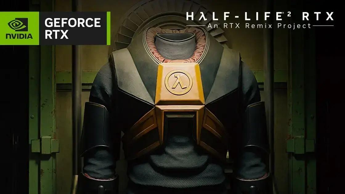 Half-Life 2 RTX: Demo de 2 Horas Chega Dia 18 de Março