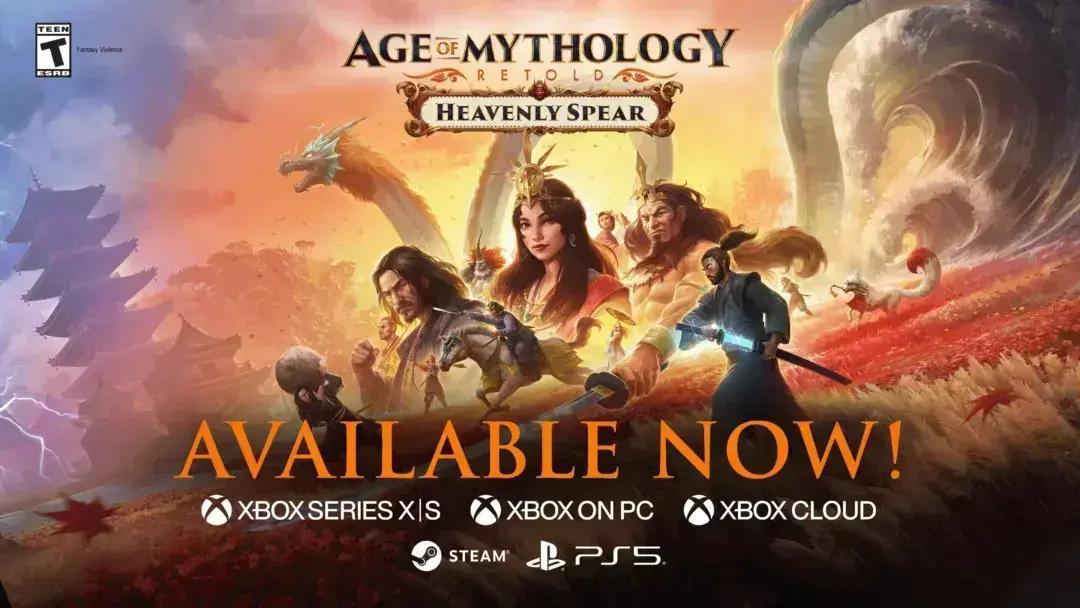 Heavenly Spear: Novo modo Gauntlet e aventuras em Age of Mythology