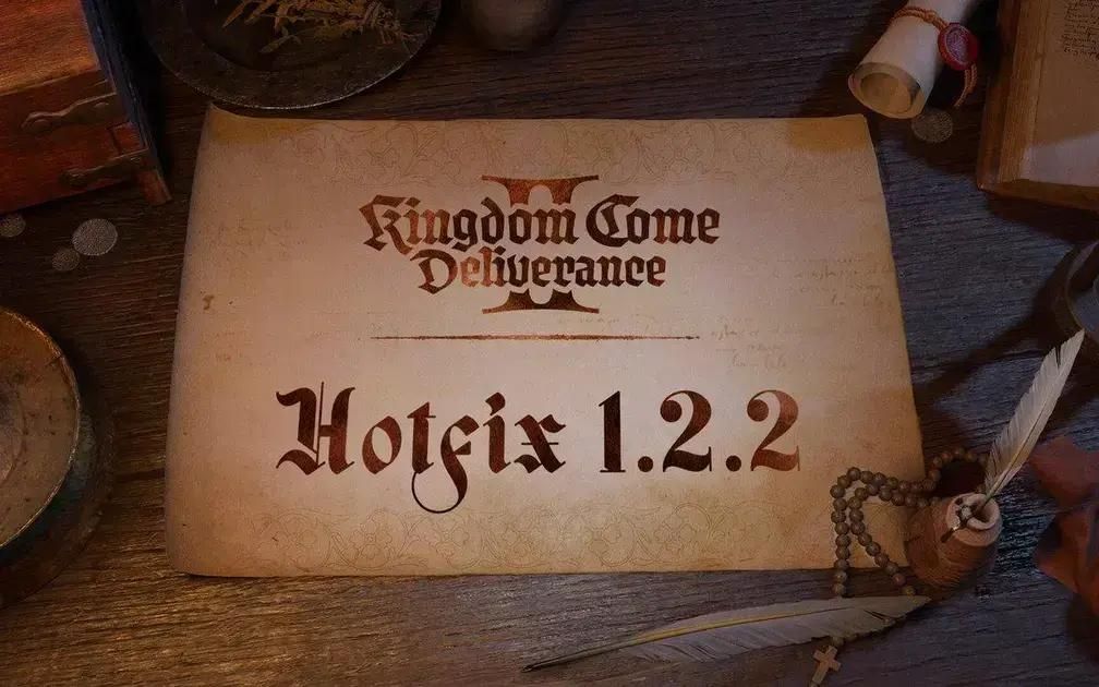 Hotfix 1.2.2 de Kingdom Come Deliverance II Corrige Erros