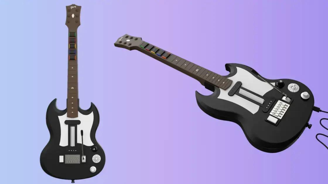 Lançamento do Controle de Guitarra sem Fio da Gibson Para PlayStation
