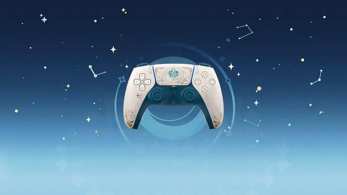 Lançamento do controle DualSense de edição limitada para Genshin Impact