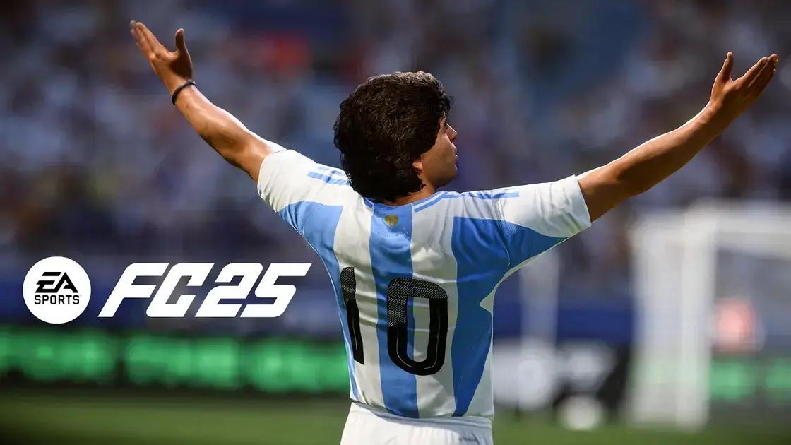 Maradona Volta ao EA Sports FC 25 com Carta Grátis