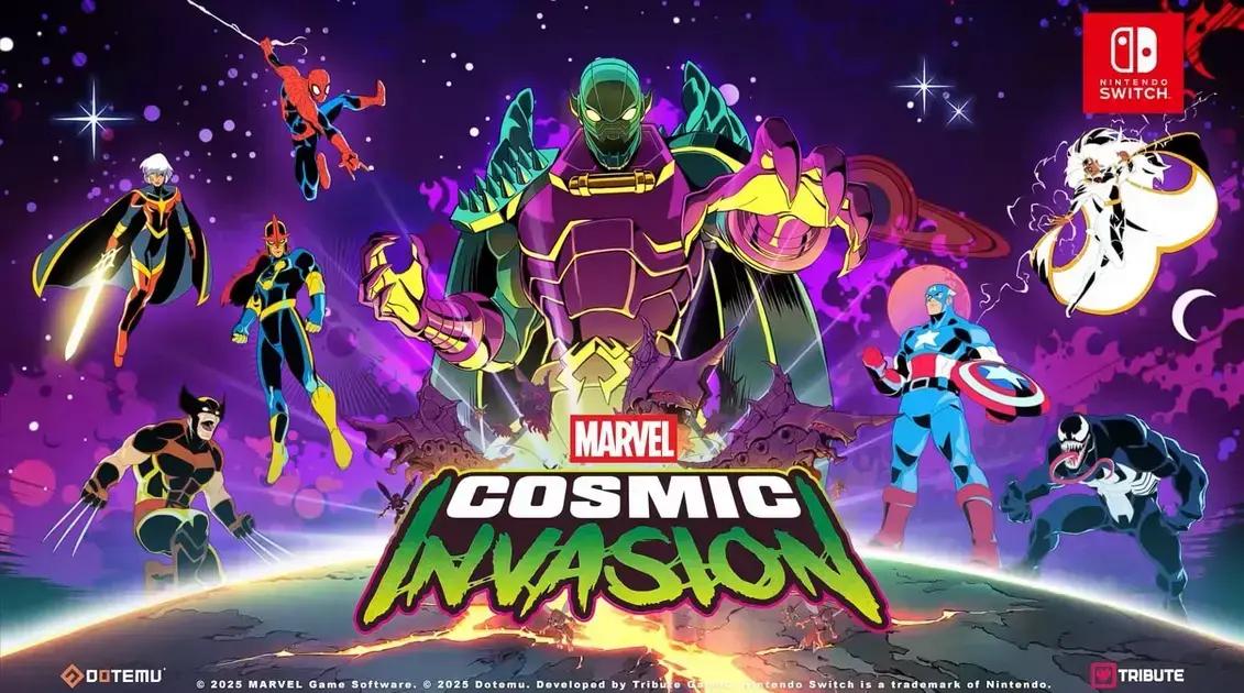 Marvel Cosmic Invasion: O Novo Jogo Nostálgico da Marvel