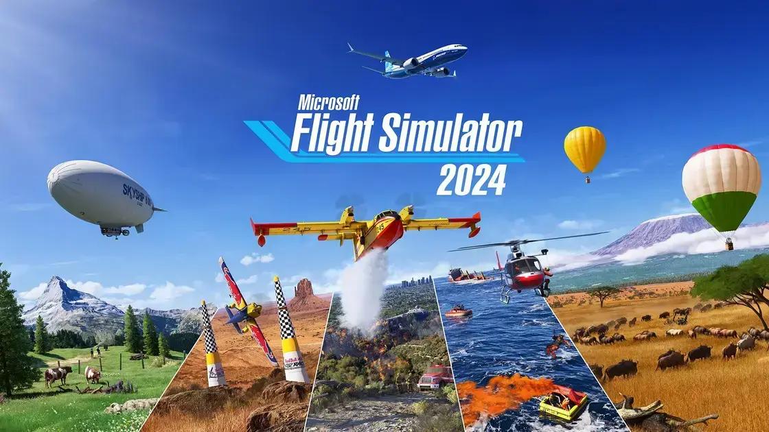 Microsoft Flight Simulator 2024 chega ao PlayStation 5 trazendo inovações