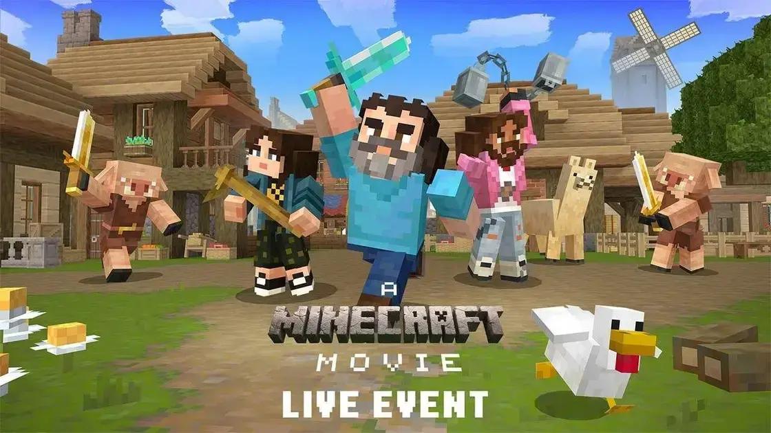 Minecraft: 5 Novidades do Evento ao Vivo com Jack Black