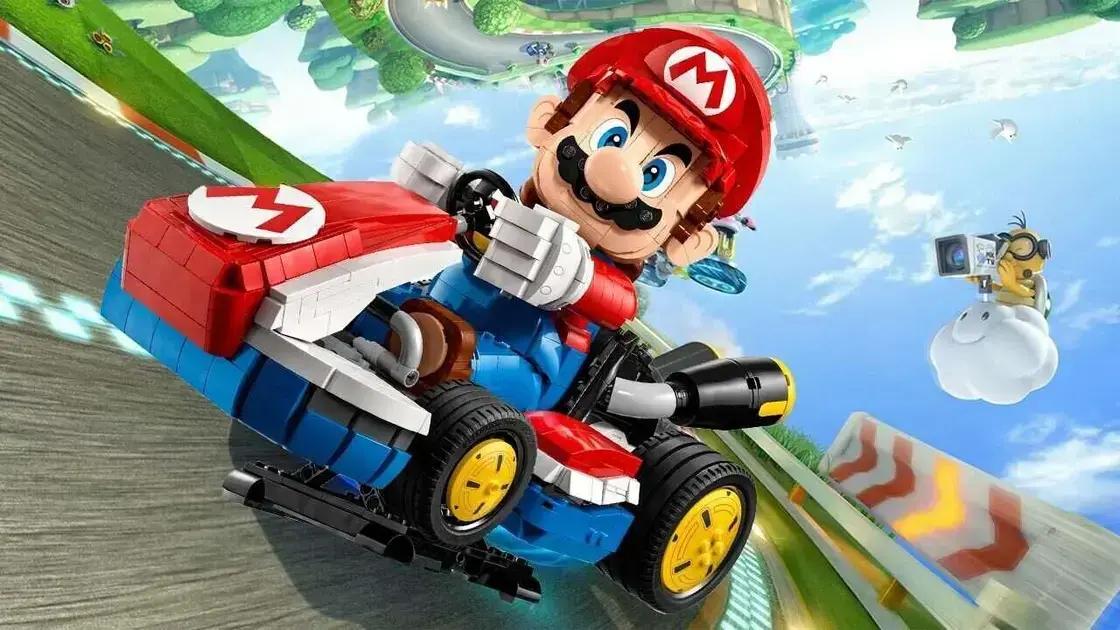 Modelo de Exibição Lego Mario Kart com 1.972 Peças Revelado