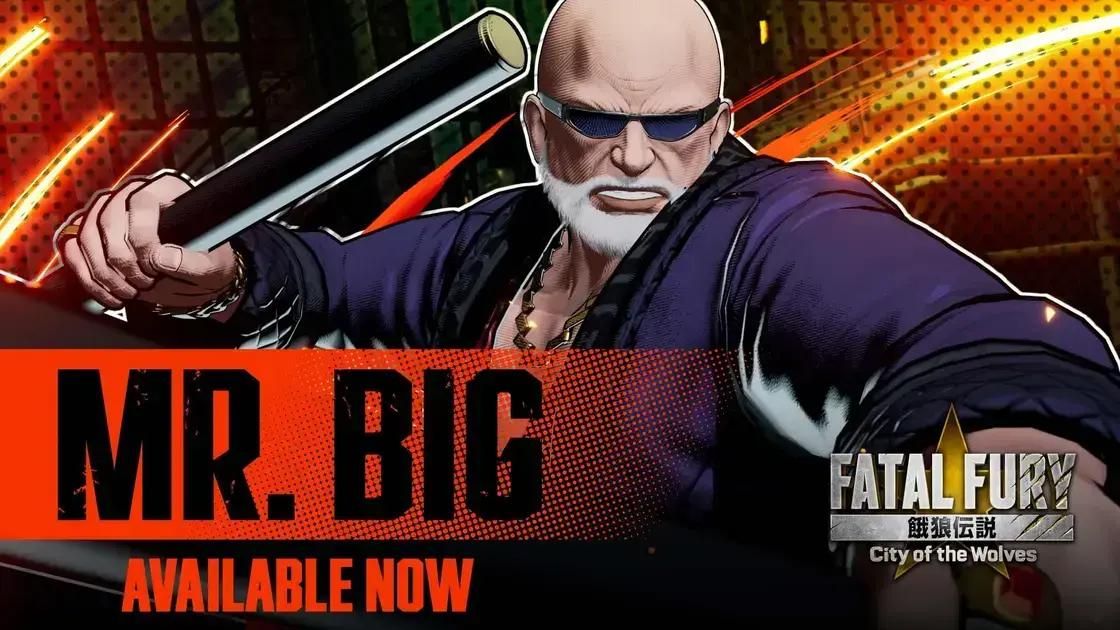 Mr. Big retorna em Fatal Fury: City of the Wolves