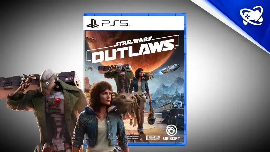 Não perca! Star Wars Outlaws com 58% de desconto na Amazon