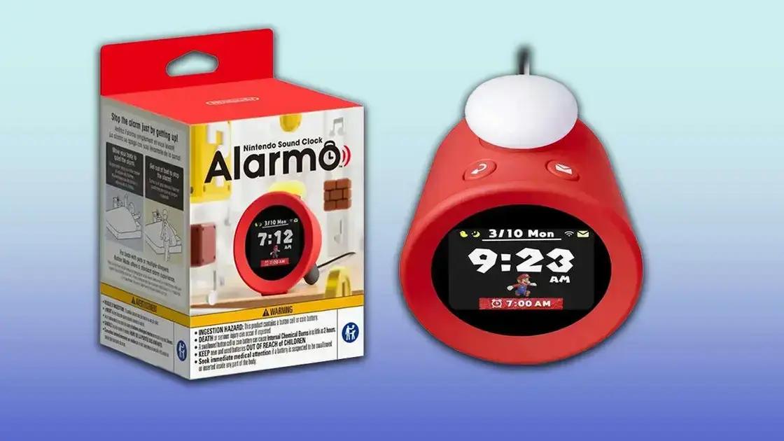 Nintendo Alarmo: Desperte com Mario por Apenas $100!