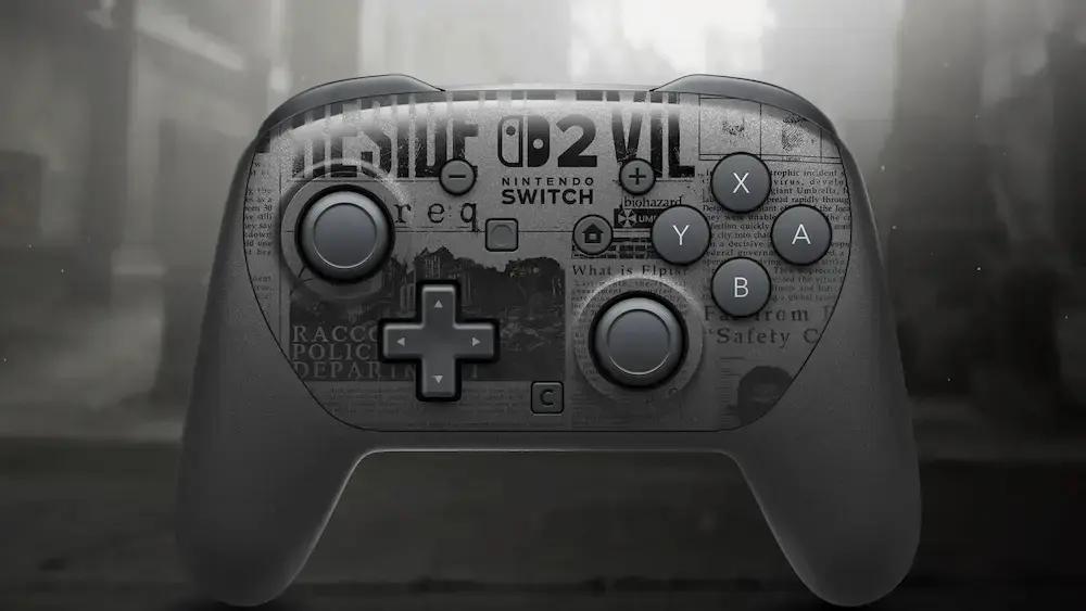 Nintendo Switch 2 Pro Controller Resident Evil Requiem chega para pré-venda