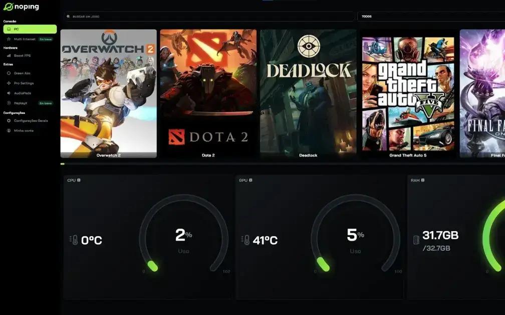NoPing Lança Nova Plataforma para Gamers: Conheça as Funcionalidades