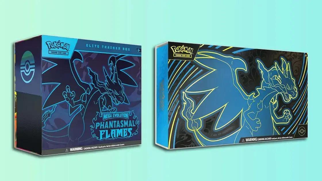 Novidade emocionante: Pokémon TCG lanza Mega Evolução - Phantasmal Flames
