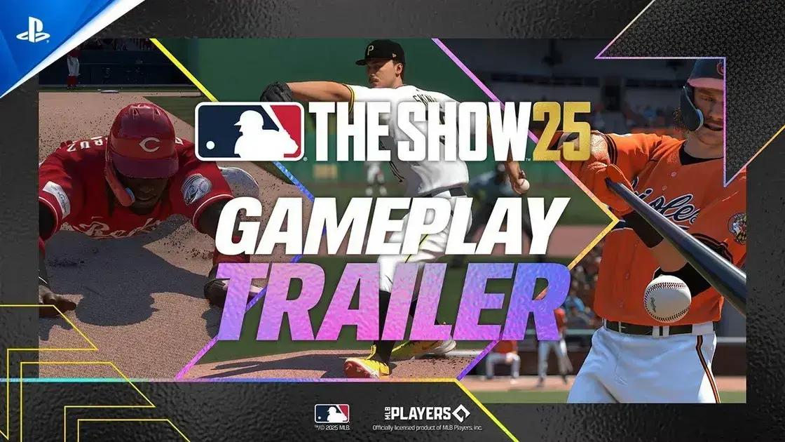 Novidades Imperdíveis de MLB The Show 25: Gameplay e Mais