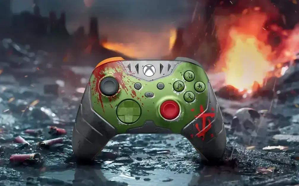 Novo Controle DOOM: The Dark Ages Edição Limitada para Xbox