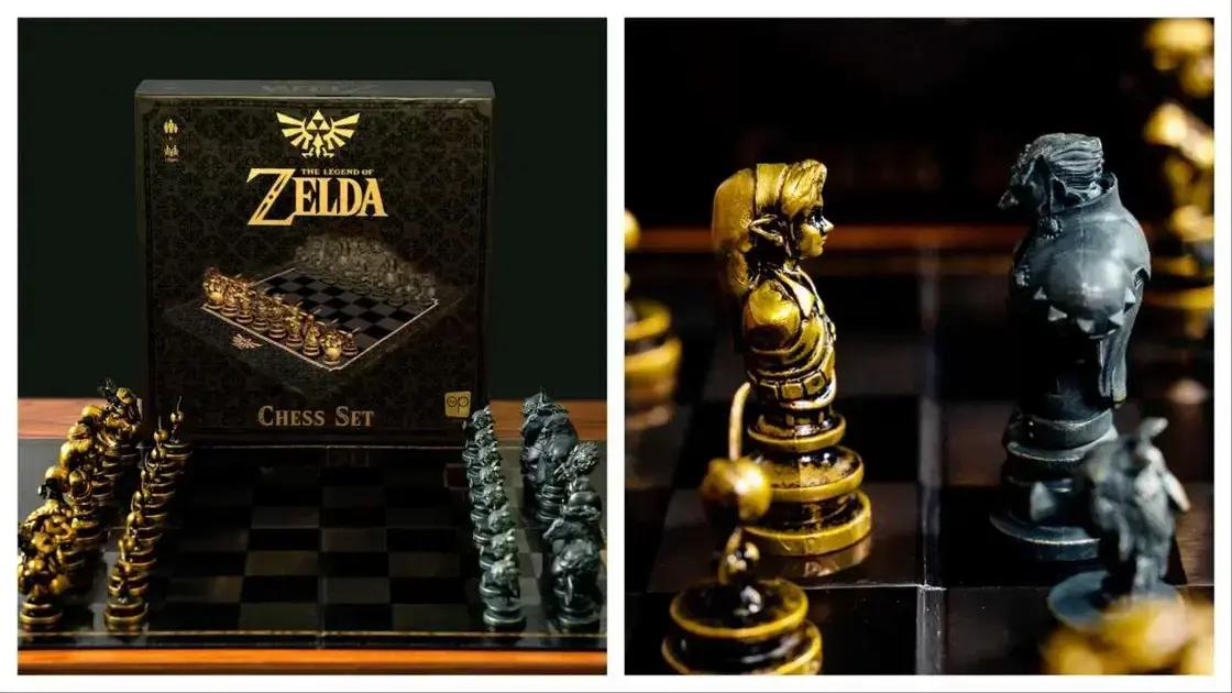 Novo xadrez da Nintendo: Zelda e Mario em edições limitadas