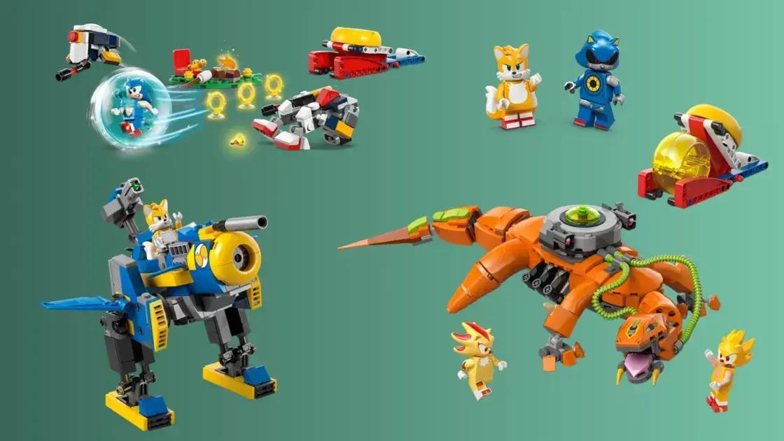 Novos Conjuntos de Lego do Sonic: Metal Sonic e Mais!