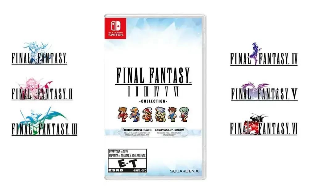 Oferta Imperdível: Final Fantasy I-VI Pixel Remaster por R$ 199,90