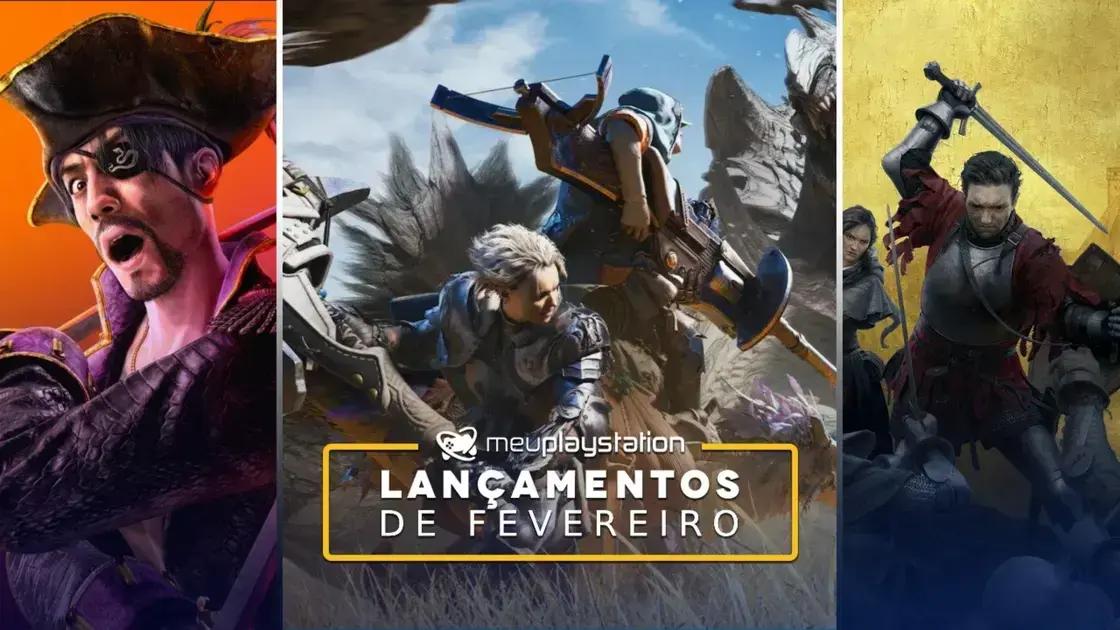 Os 10 Lançamentos Imperdíveis de Fevereiro para PS4 e PS5