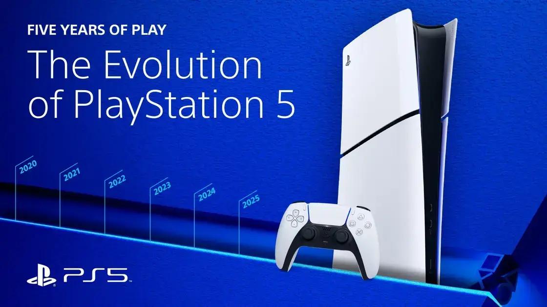 Os cinco anos do PlayStation 5: um resumo da evolução e inovações