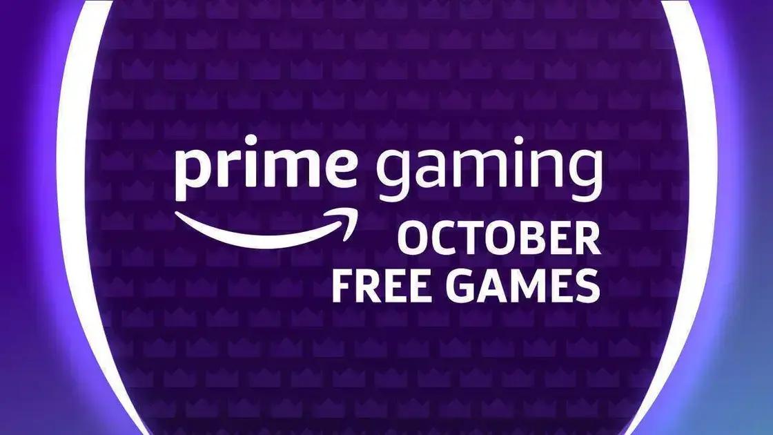 Os jogos gratuitos da Prime Gaming em outubro de 2025