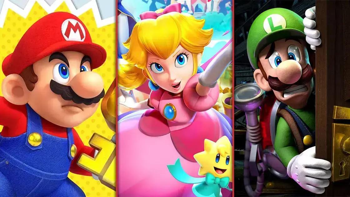 Os Melhores Jogos Super Mario para Nintendo Switch em Promoção