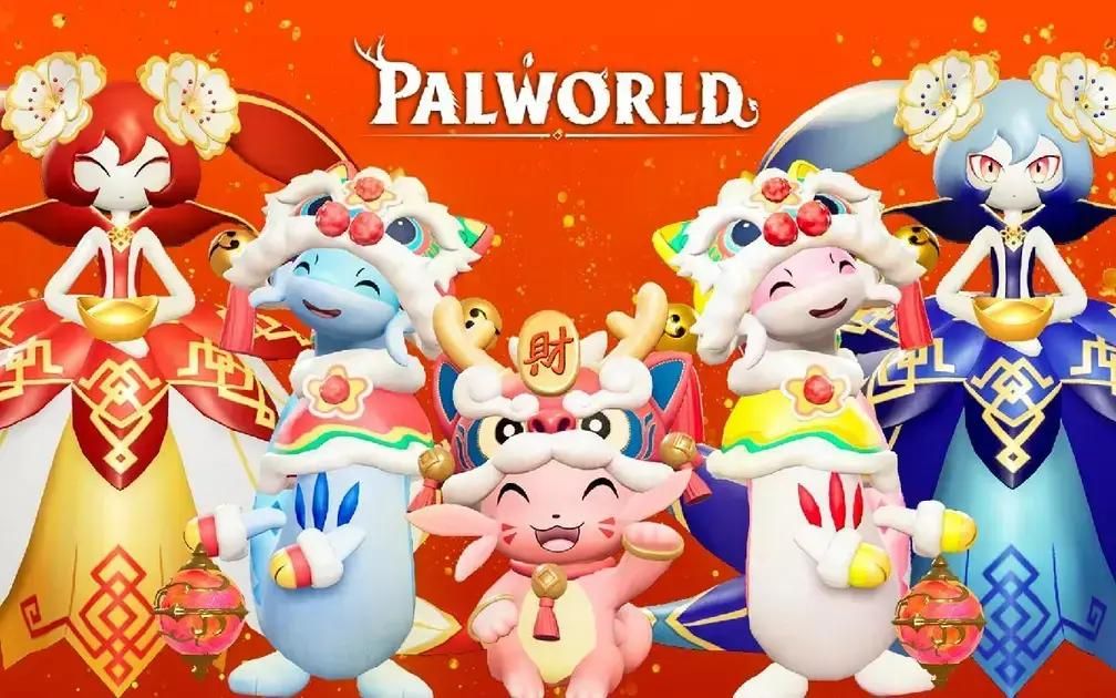 Palworld: 5 Novas Skins do Spring Festival e Melhorias
