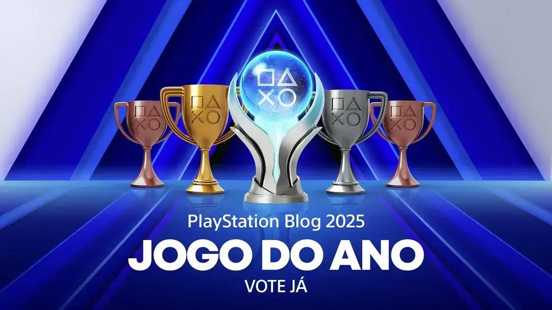 Participe da Votação do Prêmio de Jogo do Ano de 2025!