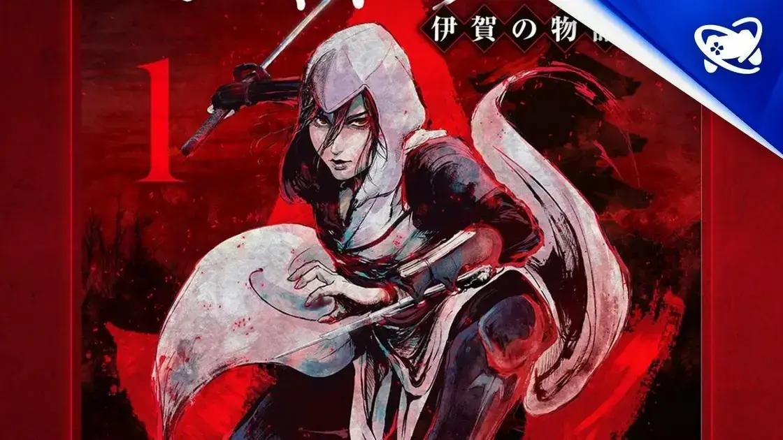 Prequela de Assassin’s Creed Shadows: Mangá Anunciado pela Ubisoft