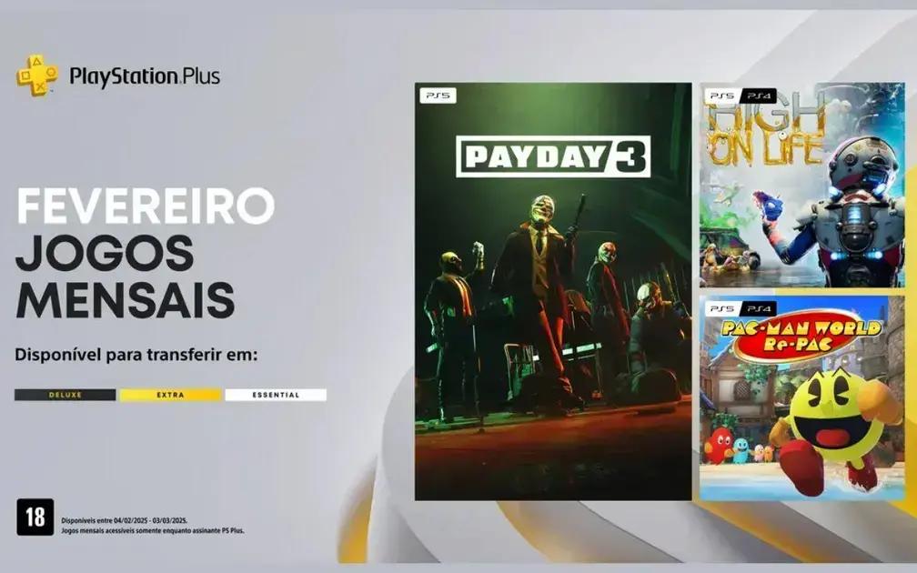 PS Plus Revela Jogos de Fevereiro e Foco no PS5 em 2026