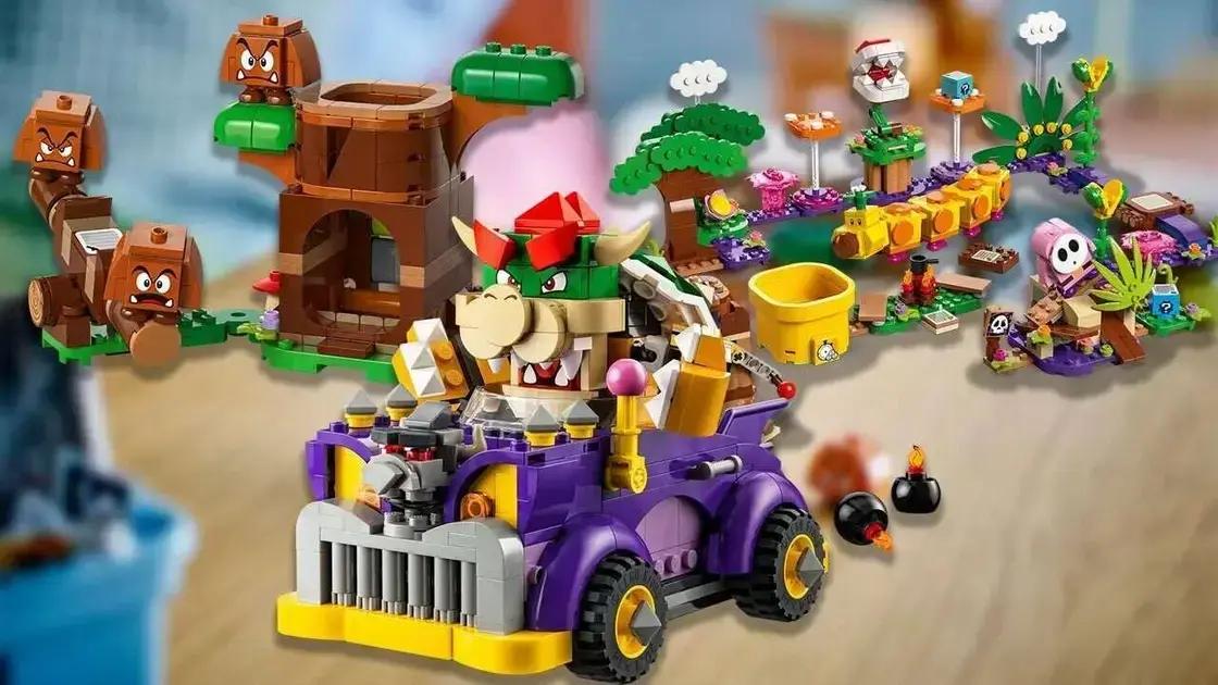 PSA: Lego Bowser's Muscle Car Is Retiring - 3 Mario Sets em Promoção!