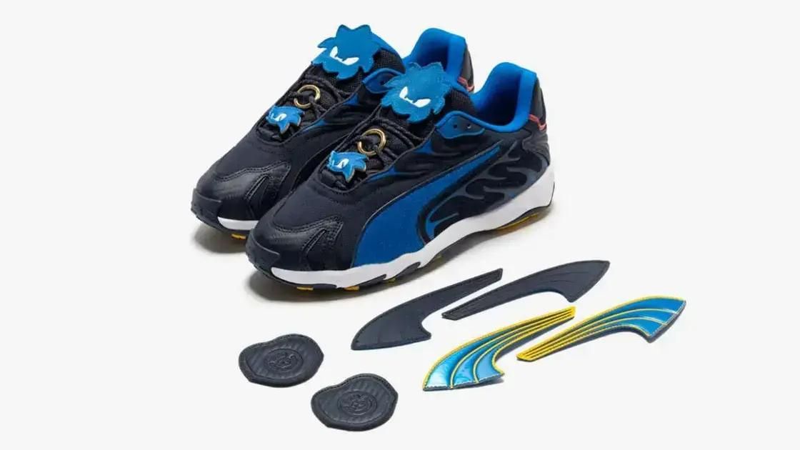 Puma lança coleção de tênis inspirada em Sonic Racing: CrossWorlds