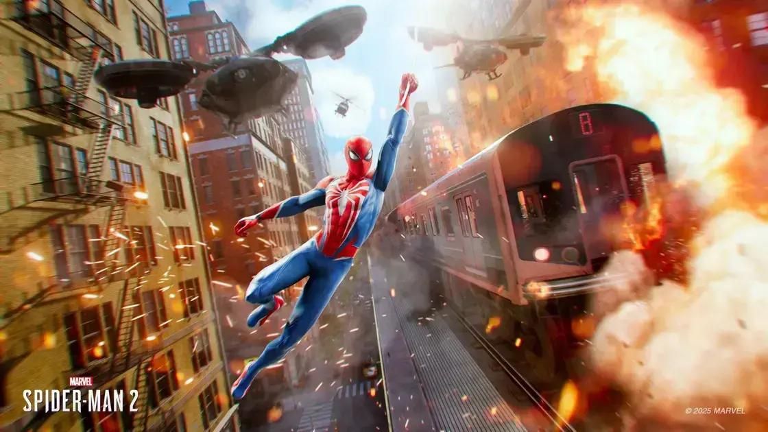 Recursos e Ray Tracing em Marvel's Spider-Man 2 para PC