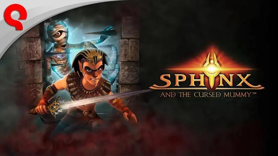 Remasterização Surpresa de Sphinx and the Cursed Mummy no PS4