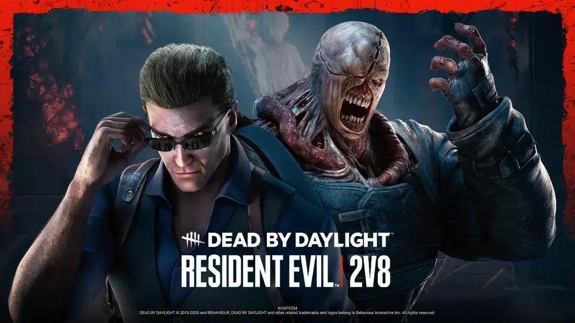 Resident Evil Chega ao Dead by Daylight: Modo 2v8 Disponível