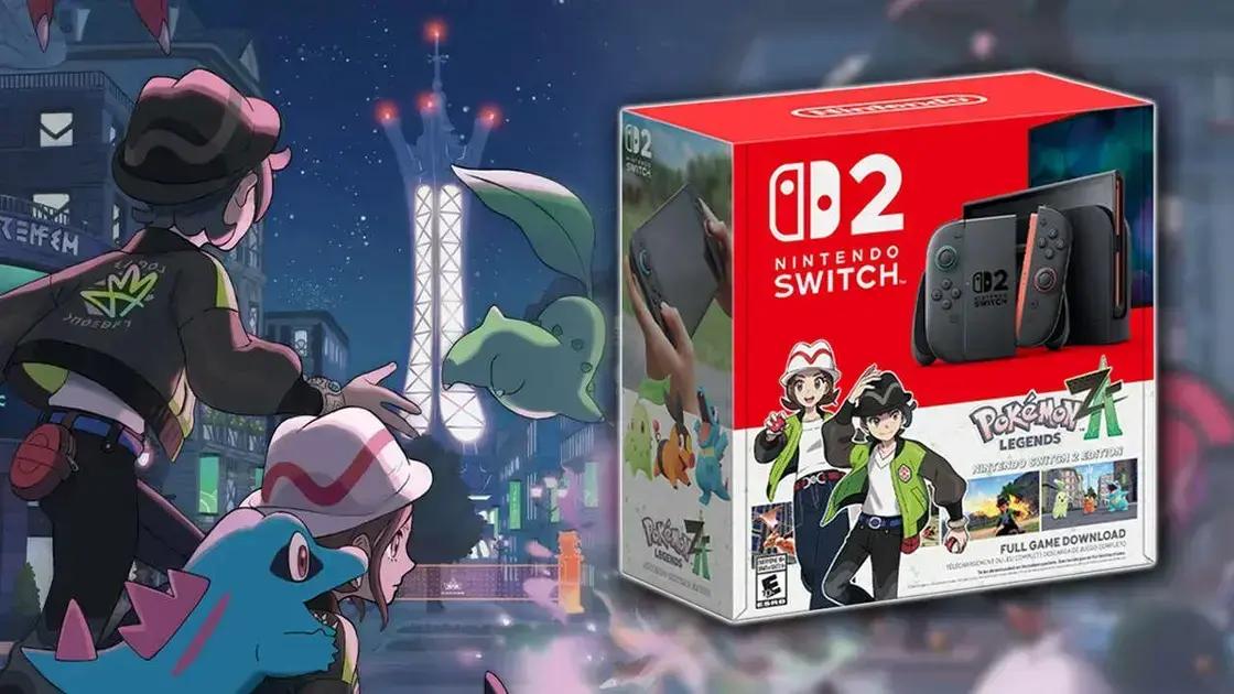 Sorteio de Nintendo Switch 2 e Pokemon Legends: Z-A agita a comunidade gamer!