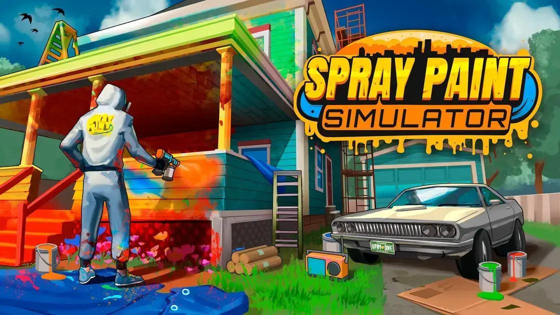 Spray Paint Simulator ganha atualização com mais cores e melhor fluidez