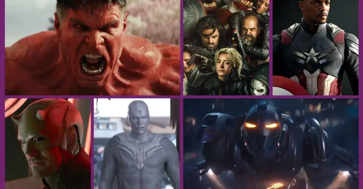 Todos os Filmes e Séries Marvel de 2025 e Além