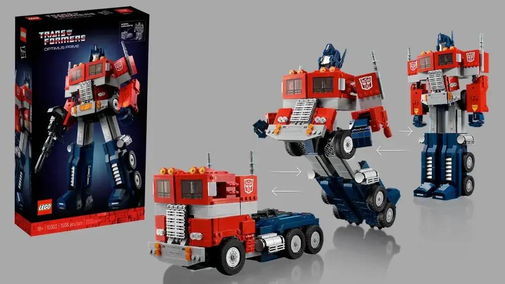 Transformers Lego: Set do Optimus Prime com 20% de Desconto!