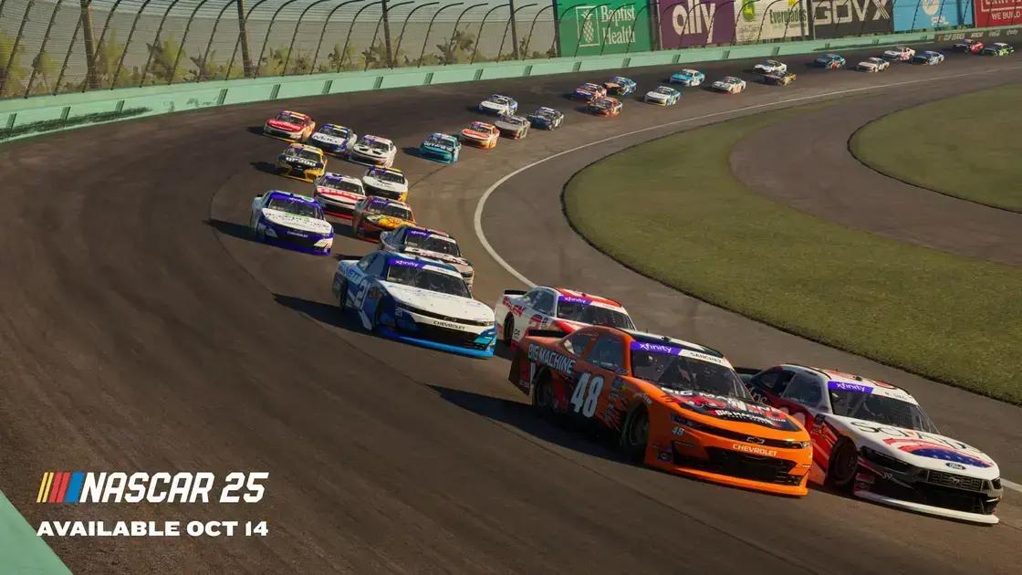 Tudo que Você Precisa Saber Sobre NASCAR 25: Lançamento e Novidades