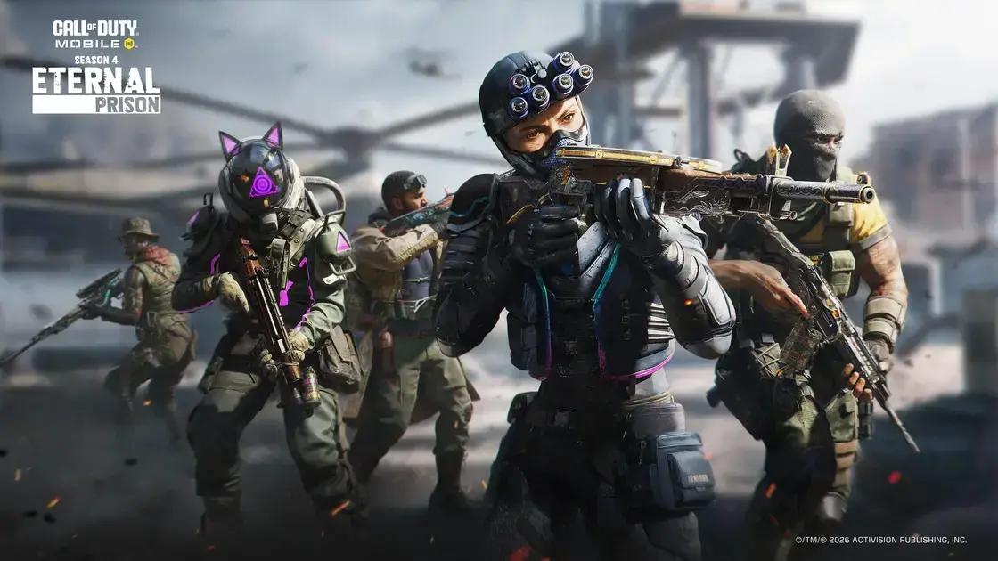 Tudo sobre a nova temporada de Call of Duty Mobile: Eternal Prison