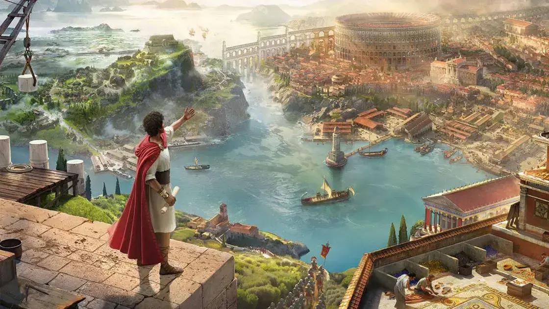 Ubisoft promete corrigir arte gerada por IA em Anno 117: Pax Romana