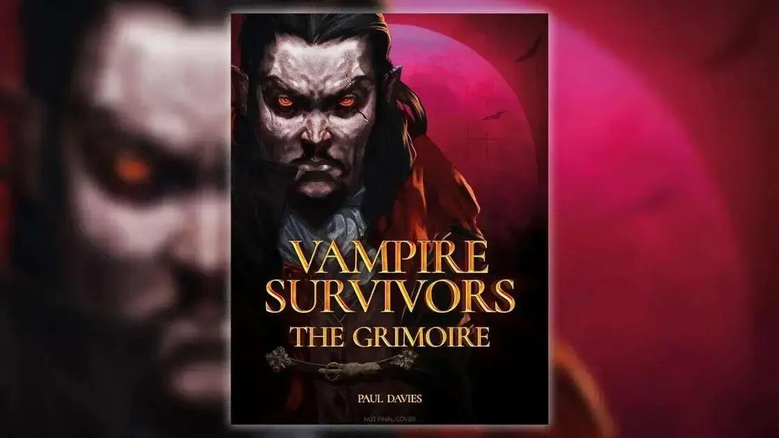 Vampire Survivors: 5 Fatos Sobre o Novo Livro de Lore