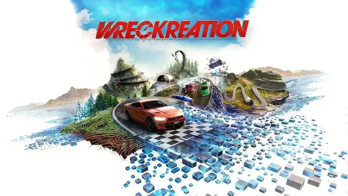 Wreckreation: O jogo de corrida que você pode construir e explorar à vontade