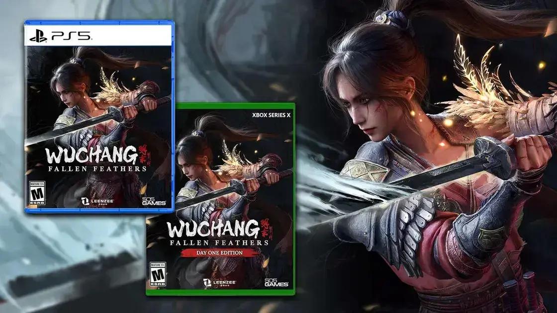 Wuchang: Fallen Feathers recebe desconto imperdível nas versões físicas