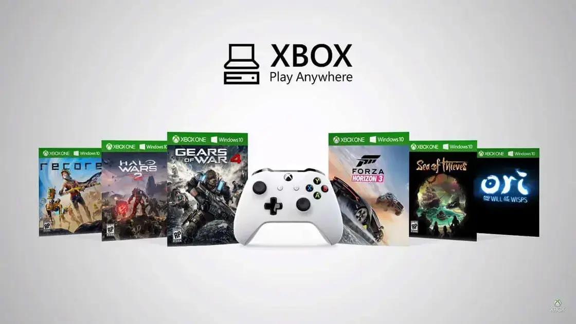 Xbox Play Anywhere: Mais de 1000 Jogos Compatíveis Confirmados