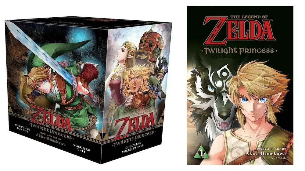 Zelda: Twilight Princess - Box Set de Mangás com 50% de Desconto